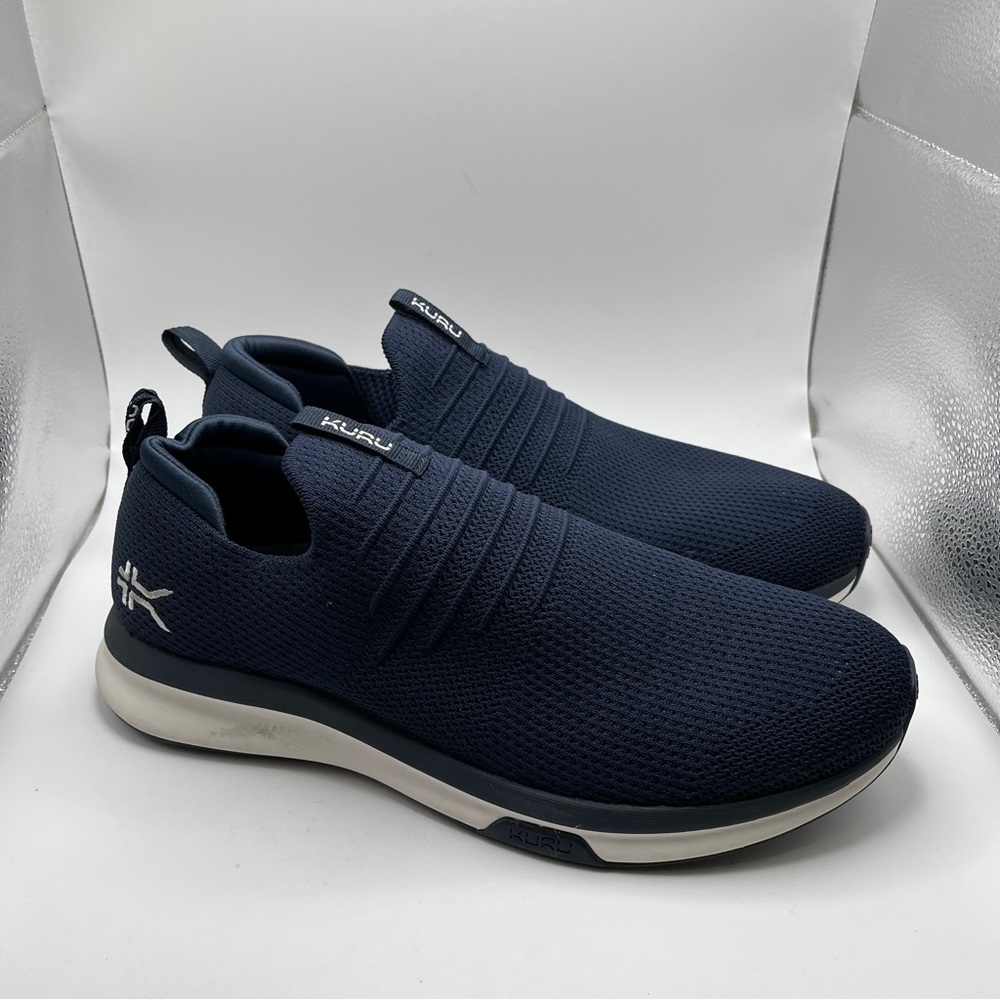 Kuru Atom Slip-On blue men’s sneakers size 10 orthopedic